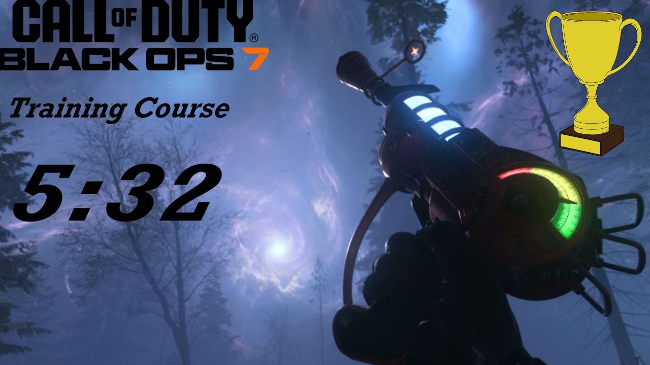 Black ops 7 Zombies / Training Course Speedrun / in 5:32