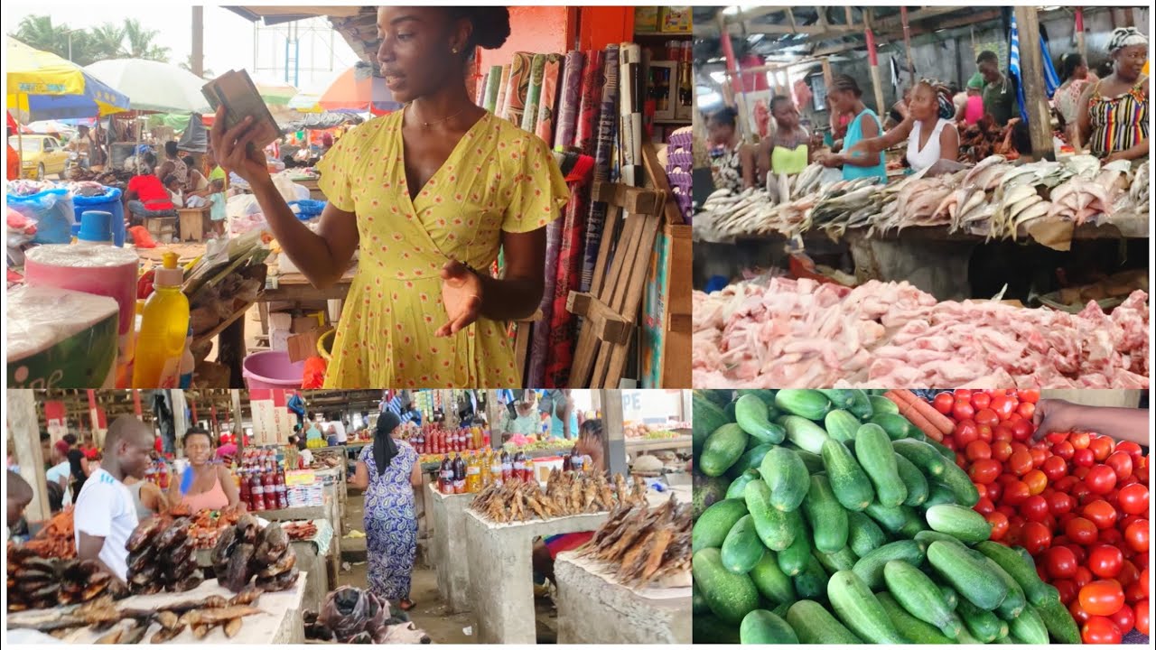 One of the Biggest Market - Living In Africa, Liberia |Monrovia | Liberia 🇱🇷