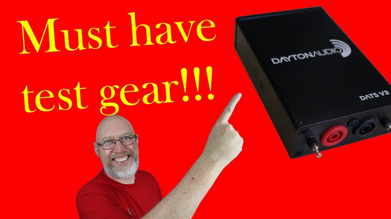 The Ultimate Subwoofer Test Gear:  DATS from Dayton Audio