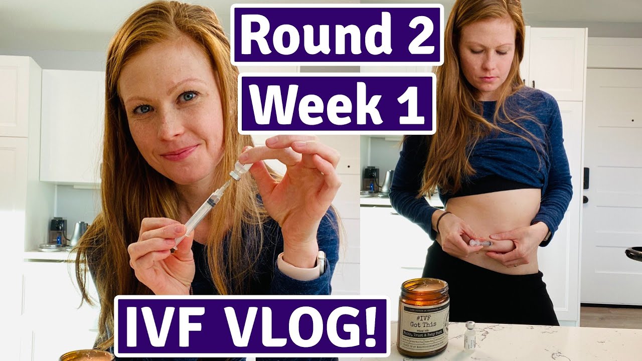My Second Round of IVF! First Week Of IVF Injections