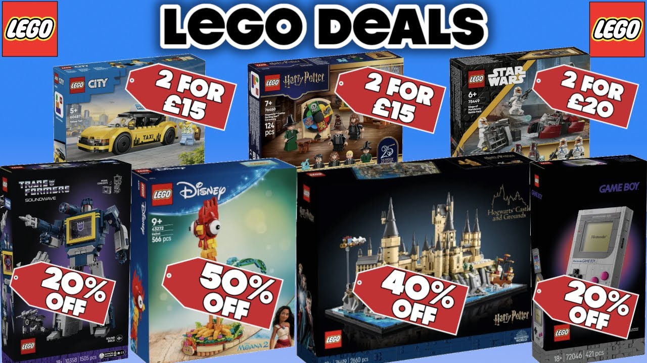ПОТРЯСАЮЩИЕ ПРЕДЛОЖЕНИЯ НА LEGO! - СКИДКИ ДО 50% + НОВЫЕ ПРЕДЛОЖЕНИЯ С 1 ЯНВАРЯ - СПЕШИТЕ!
