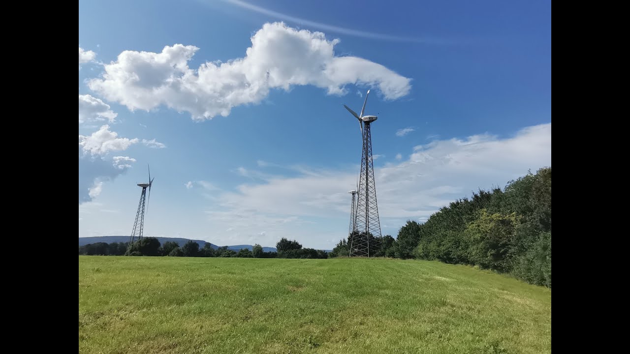 Windpark Niese-Köterberg mit Tacke Tw600e, Nordex N27 und N29 Windkraftanlagen