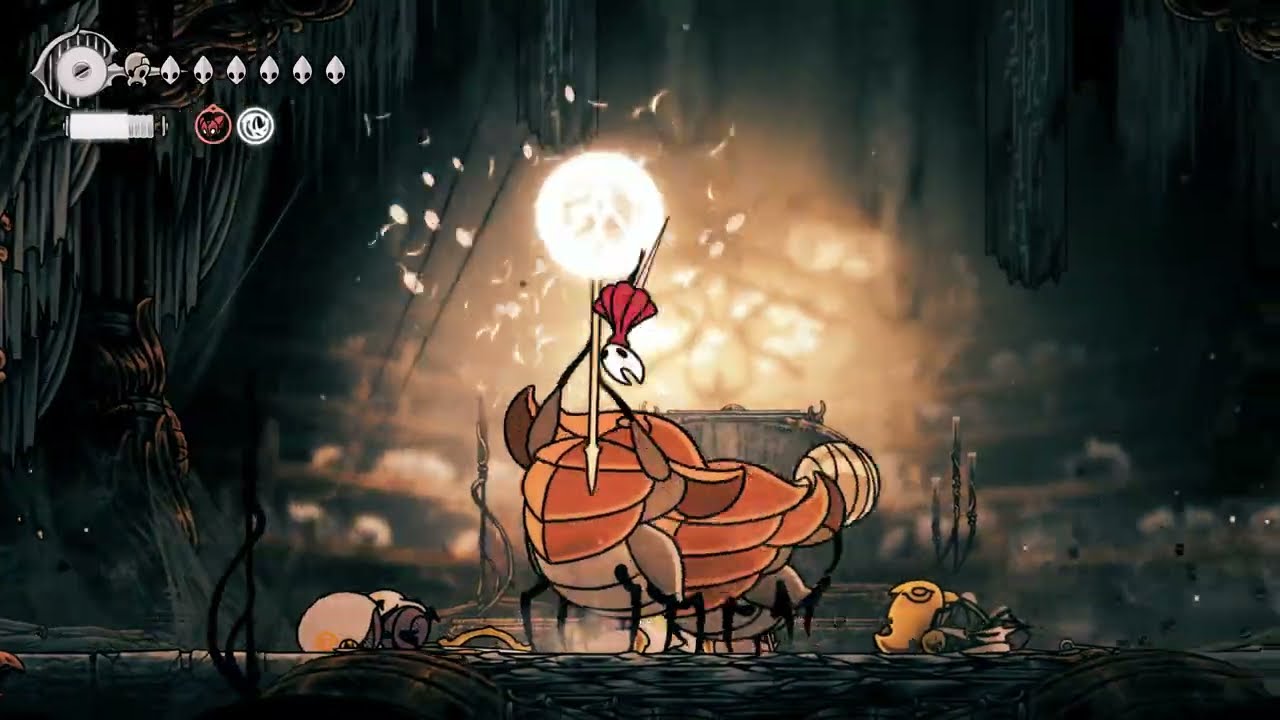 Hollow Knight Silksong Прохождение часть 23 сложная арена мелодия проводников и лейс
