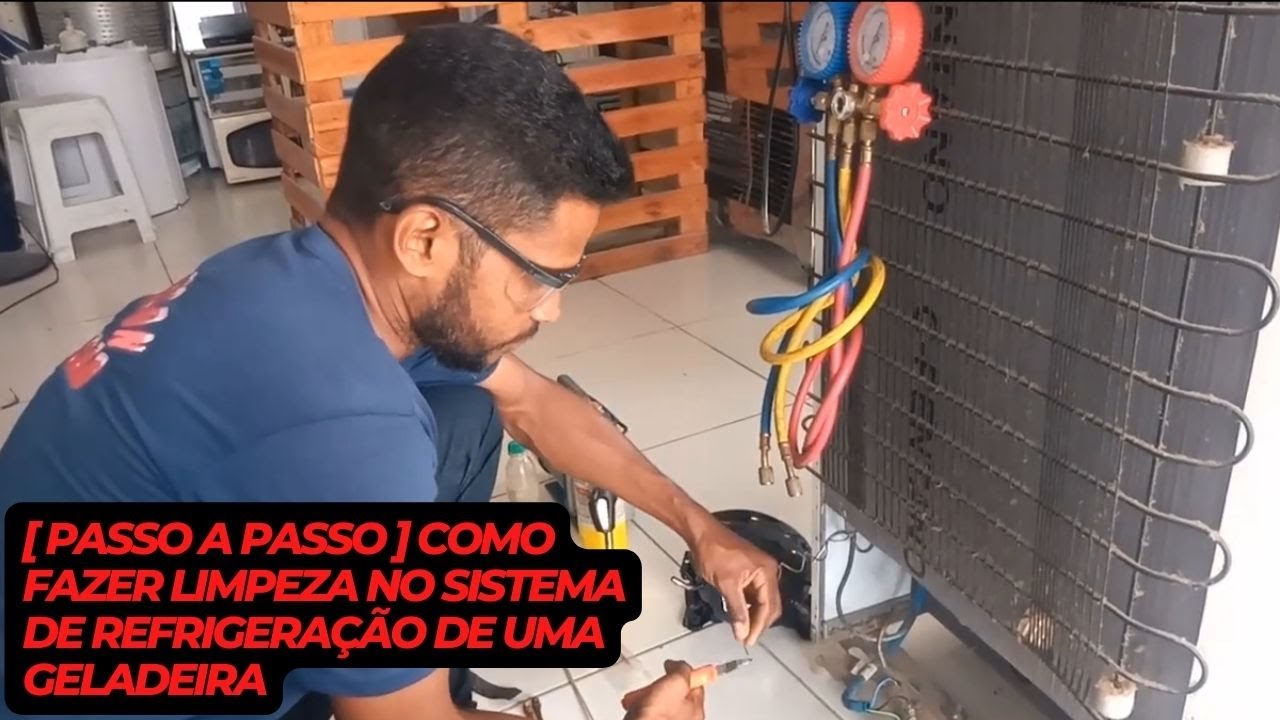 [PASSO A PASSO] Como é feita a LIMPEZA do sistema de refrigeração