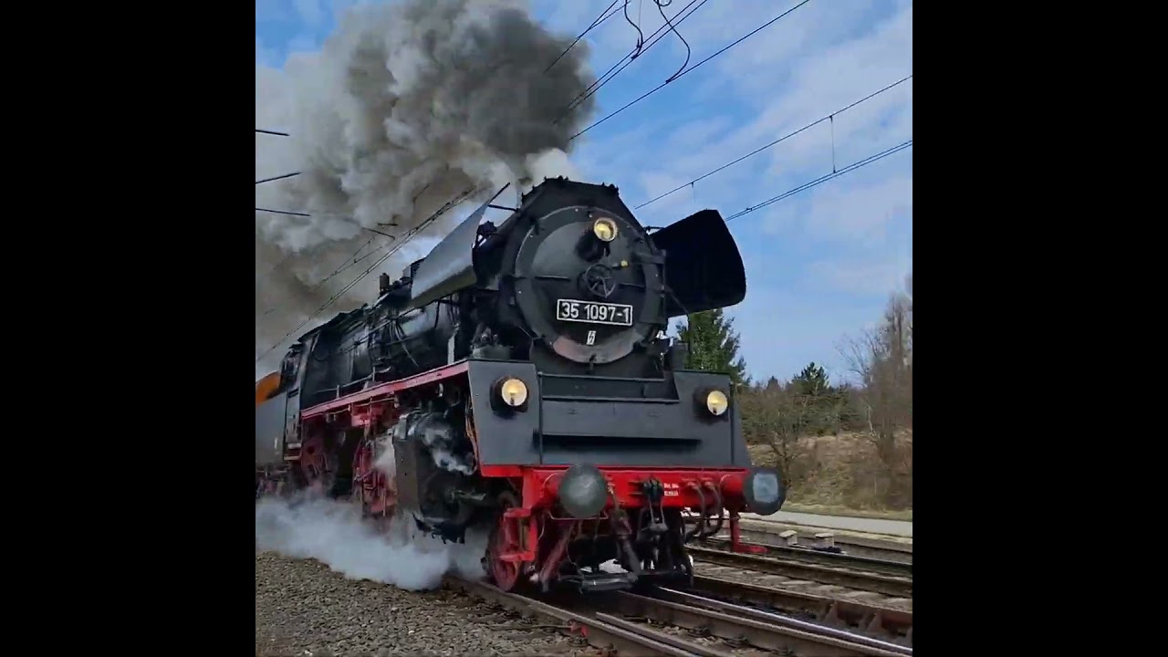 Wojan&oacute;w -  pociąg  retro  R&uuml;bezahl z Cottbus Hbf do  Świdnicy  28/03/2026