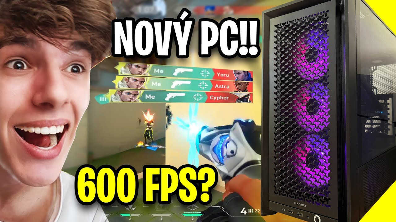 NOV&Yacute; PC ZA 40.000 KČ NA RADIANT RANKEDY!