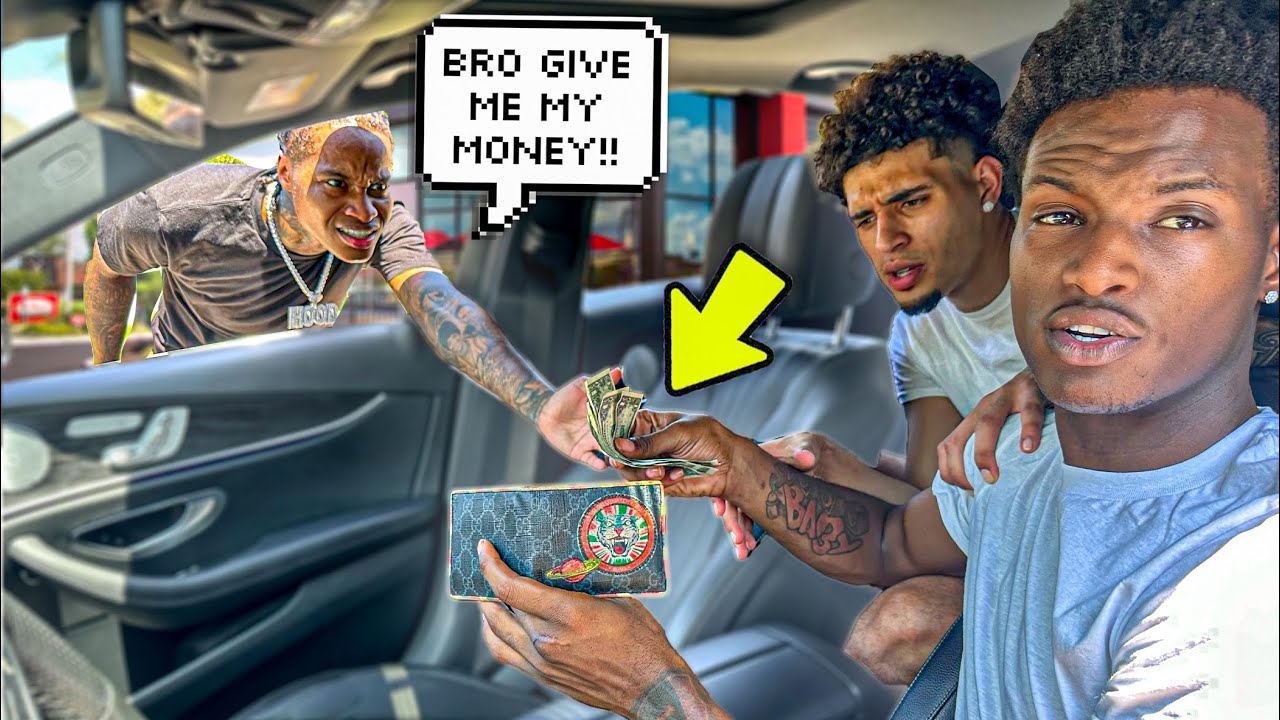 CAUGHT STEALING JAZZ WALLET (HILARIOUS)*didn’t end well*