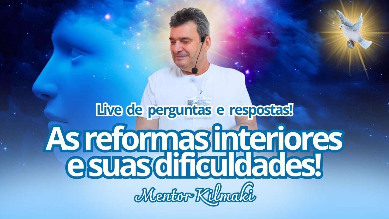 LIVE DE PERGUNTAS E RESPOSTAS!  As reformas interiores e suas dificuldades!  M. Kilmaki - 05/02/2026