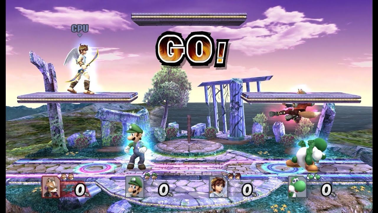 Just Fights Super Smash Bros Characters - Part 2