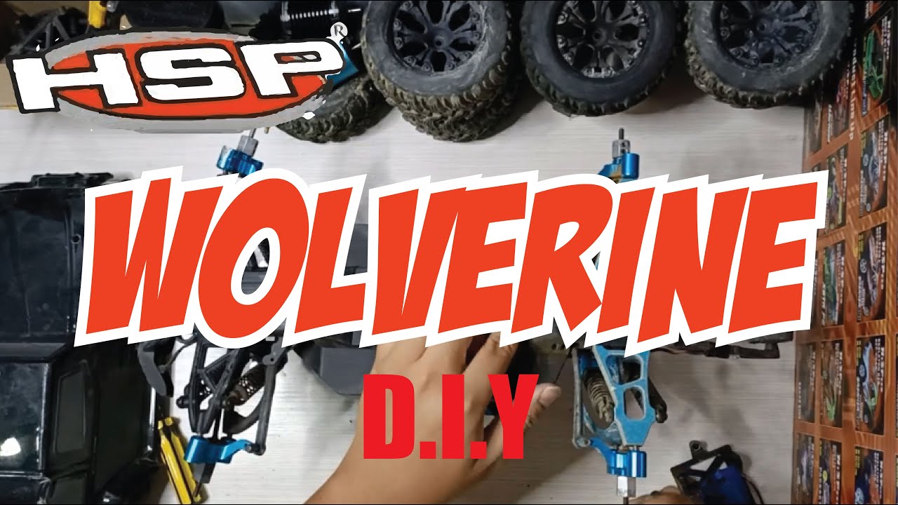 HSP Wolverine DIY 4wd to 2wd & Steering Hub TERCABUT
