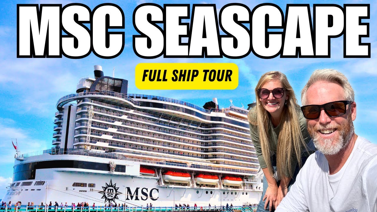 MSC Seascape - NEWEST SHIP in Galveston  (Full Ship Tour)