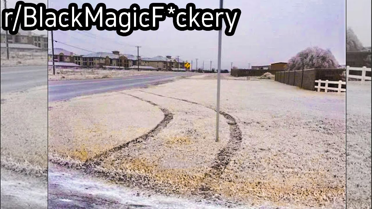r/BlackMagicF*ckery | How did the car get past the pole??