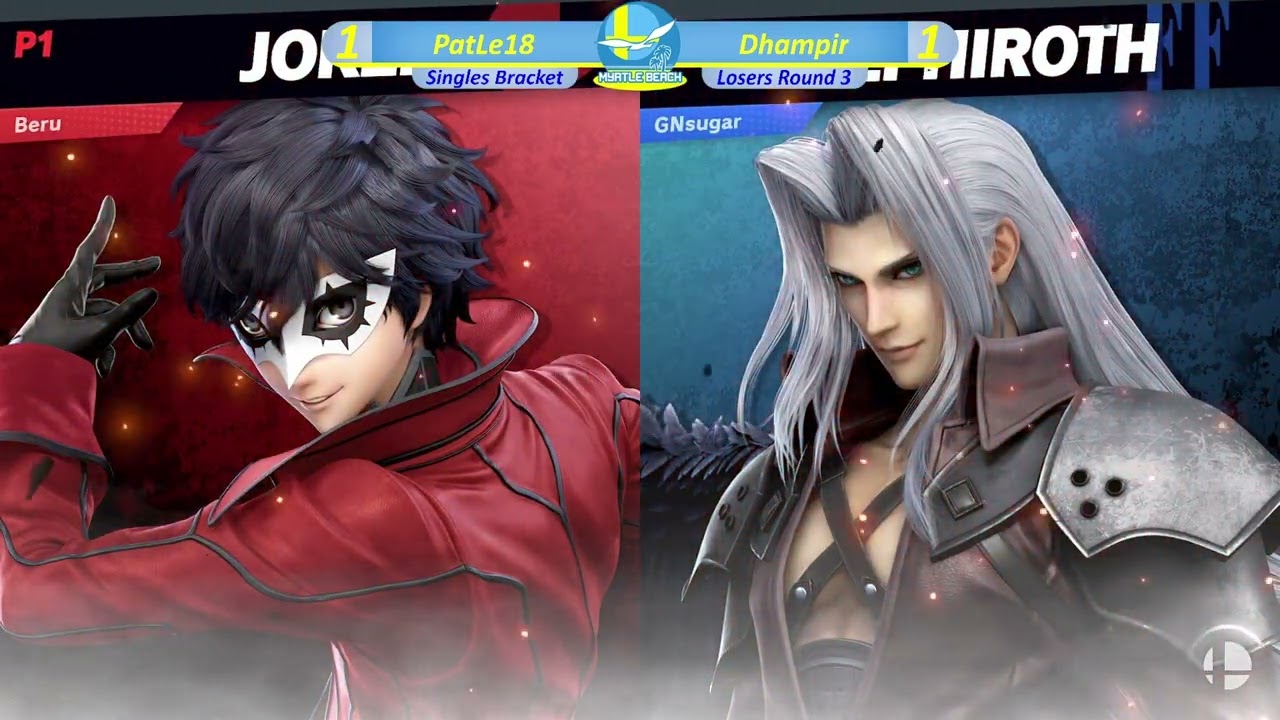 SocaSmash 169 Ultimate Singles: PatLe (Joker) vs Dhampir (Sephiroth) Losers Round 3