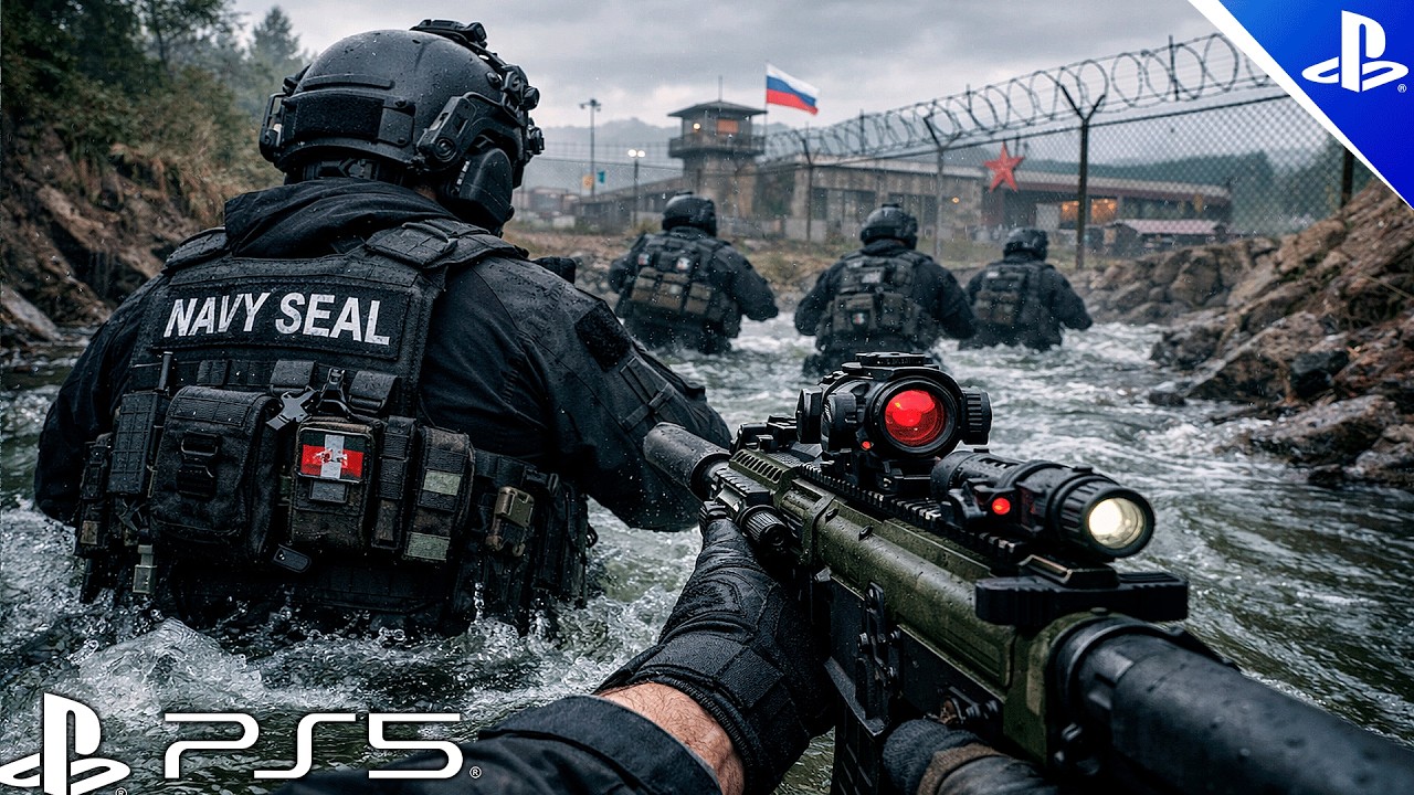 (PS5) The Secret Ukraine Base Mission | Ultra Realistic Gameplay [4K60fps] Call of Duty