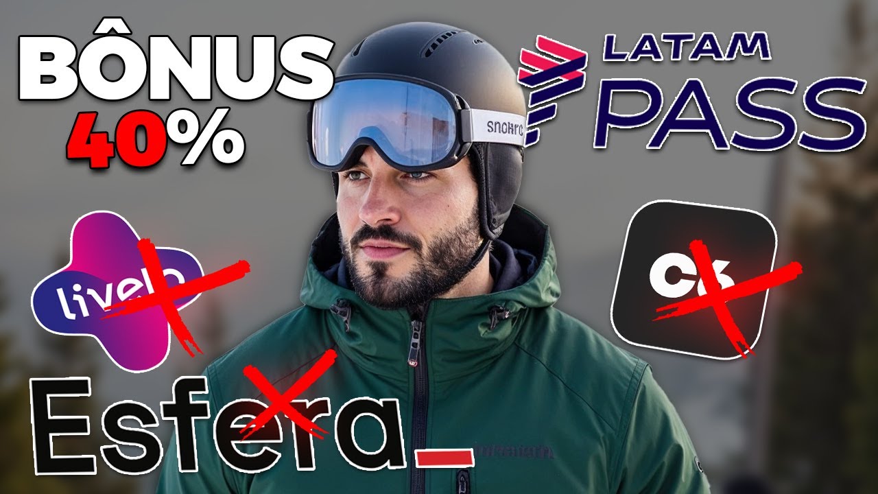 LATAM Pass com Até 40% de Bônus para VÁRIOS BANCOS - MENOS Livelo, Esfera e C6 Bank?