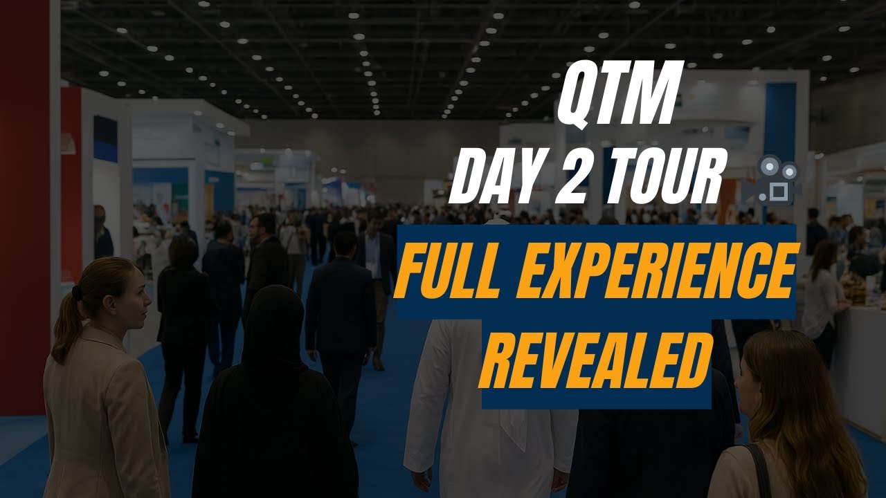 QTM 2025 Day 2 &ndash; A Beautiful Global Tourism Experience at DECC Doha 🌍✨| Vlog#21