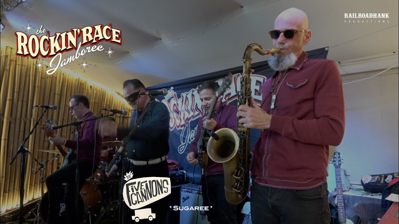 The Five Cannons - Sugaree - by RailroadHank Productions©2023