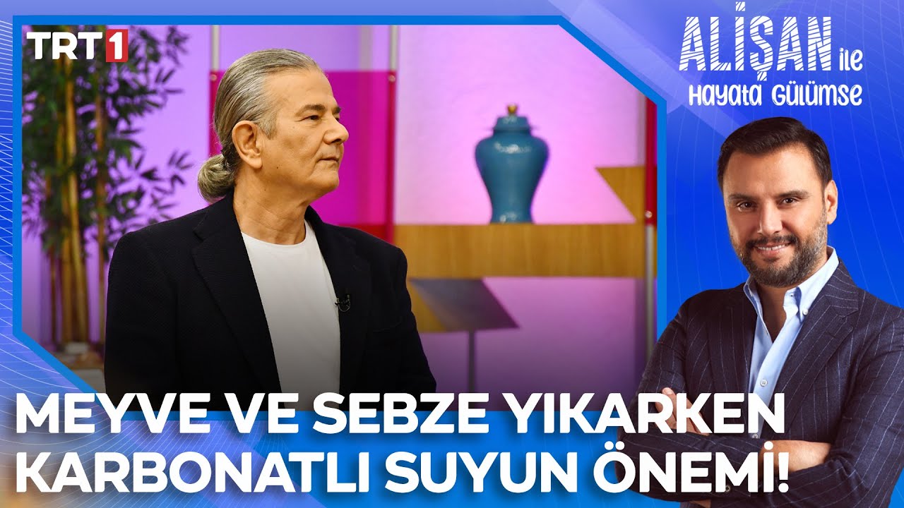 Meyve ve sebzeleri yıkarken karbonatlı su gerekli mi? | @AlisanileHayataGulumseTRT