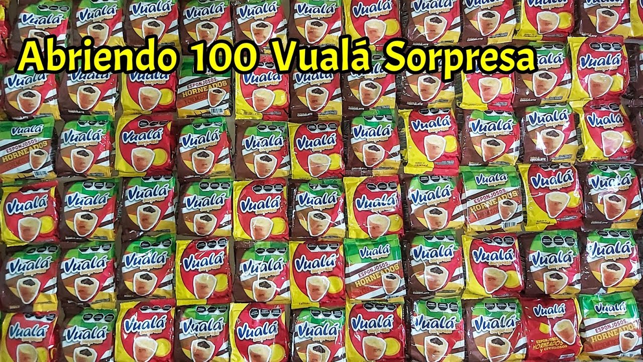 Abriendo 100 Vualá Sorpresa De Chespirito/El Chavo Del 8 y El Chapulin Colorado 