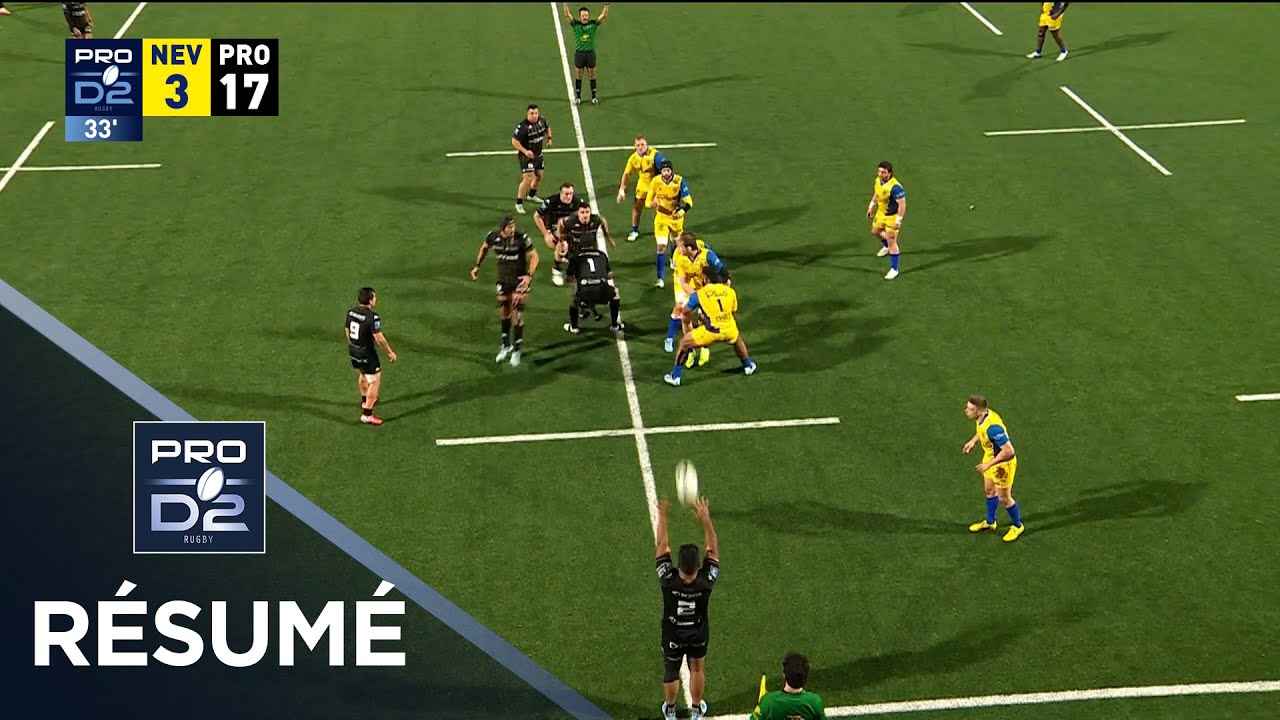 PRO D2 Saison 2025-2026 J17 - R&eacute;sum&eacute; USON Nevers - Provence Rugby