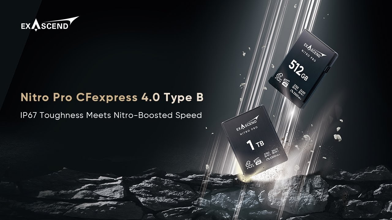 Exascend Nitro Pro CFexpress 4.0 Type B Card