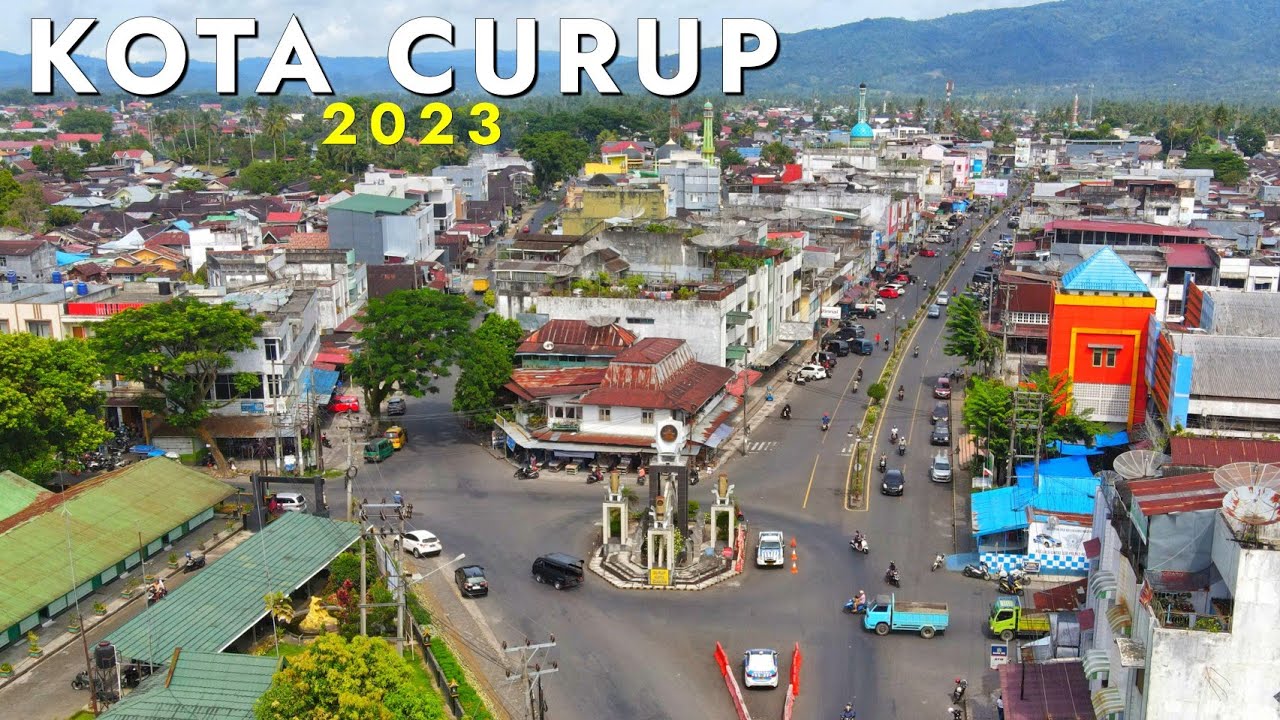Drone Kota Curup 2023 | Kota Terbesar ke 2 di Bengkulu