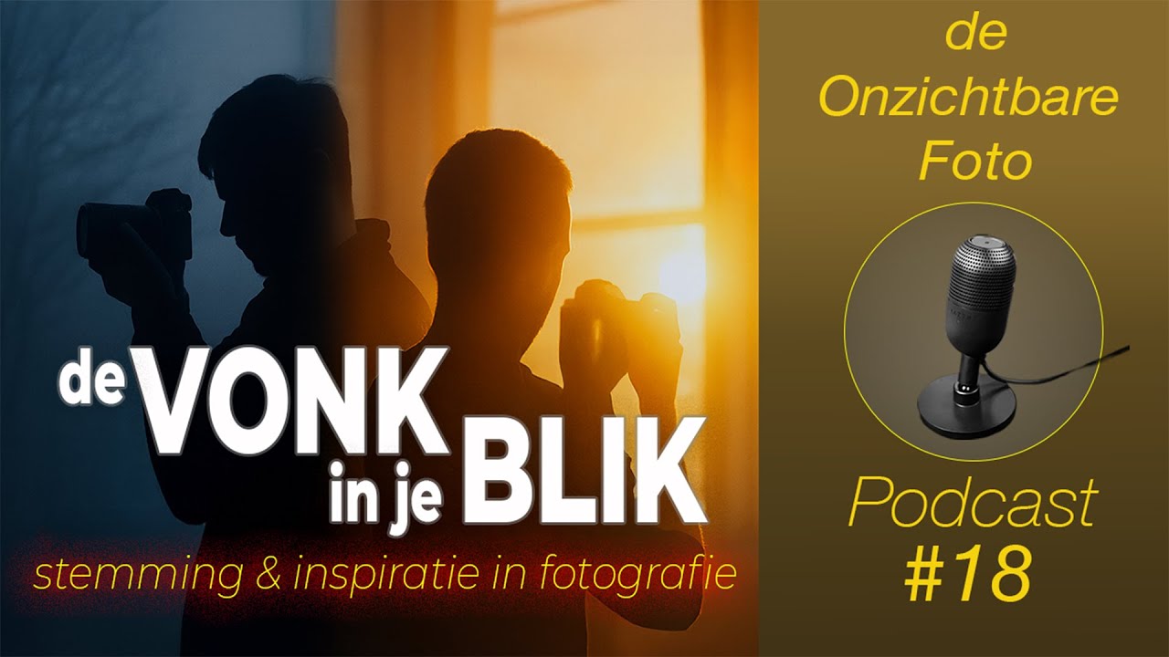 🎙️Over stemming, inspiratie en het echte begin van creativiteit-Podcast Afl. #18 De Onzichtbare Foto