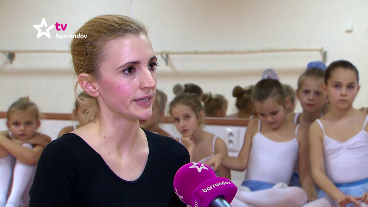 Balet BackStage v TV Barrandov (Animáček-Dětský reportér s Klarisou Pivodovou)