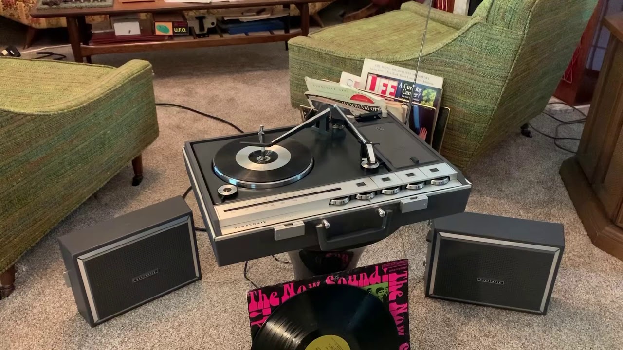 Panasonic SG-674 Briefcase Record Player Stereo for sale on eBay