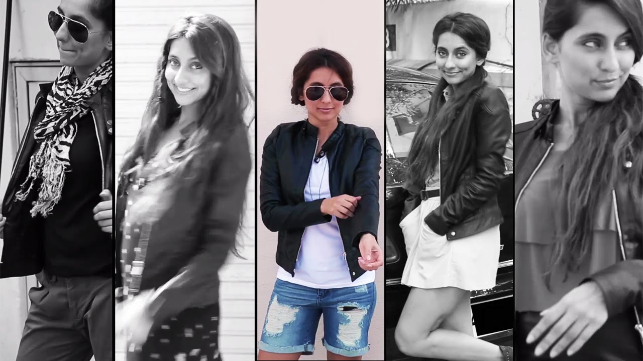 The Pleather Jacket! | Anusha Dandekar