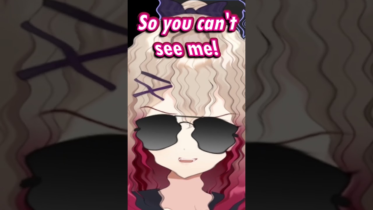 Virus Vtuber tries on cool sunglasses #vtuber #envtuber #vtuberclip #envtuberclip