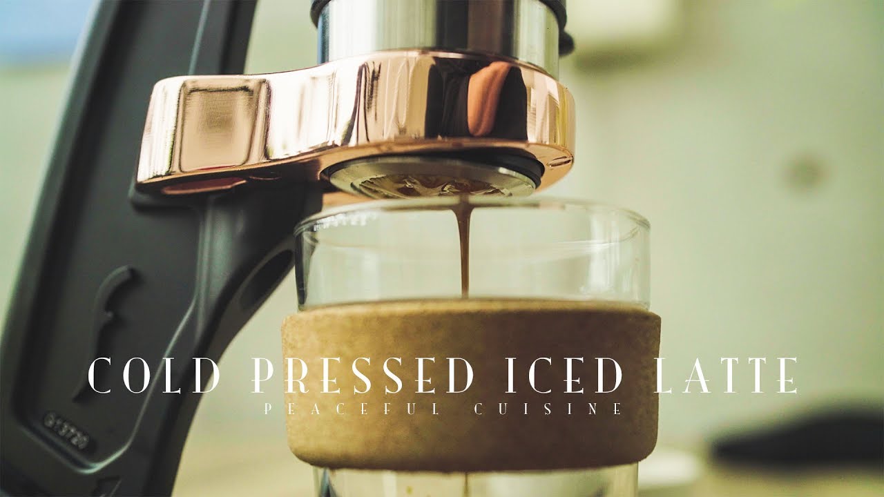Cold Pressed Iced Latte ☆ コールドプレスアイスラテの作り方