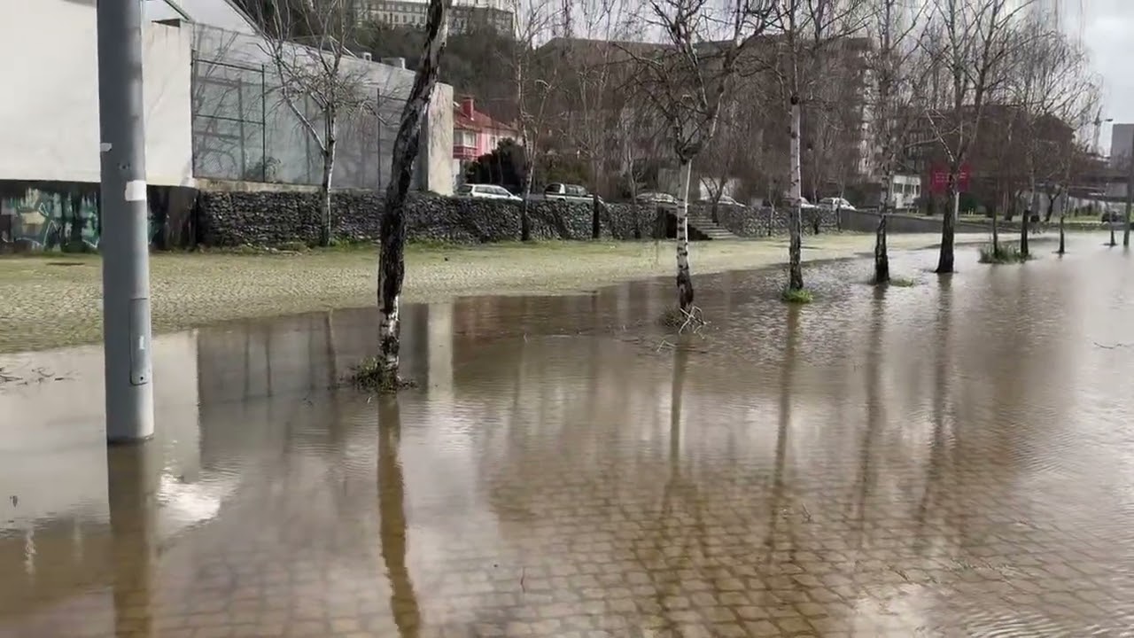 CONTINUAM INUNDAÇÕES NO PARQUE VERDE E DOCAS DE COIMBRA