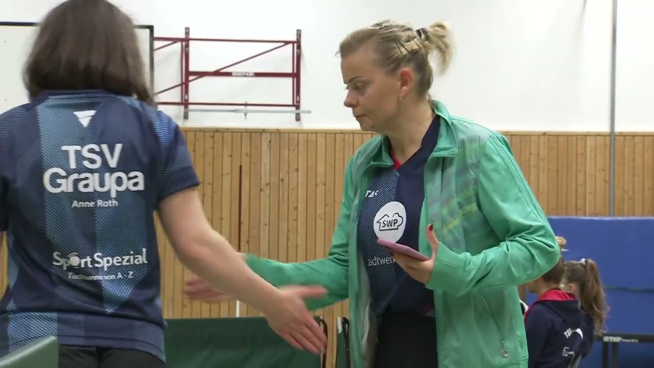 Graupas Tischtennis-Damen in der Regionalliga