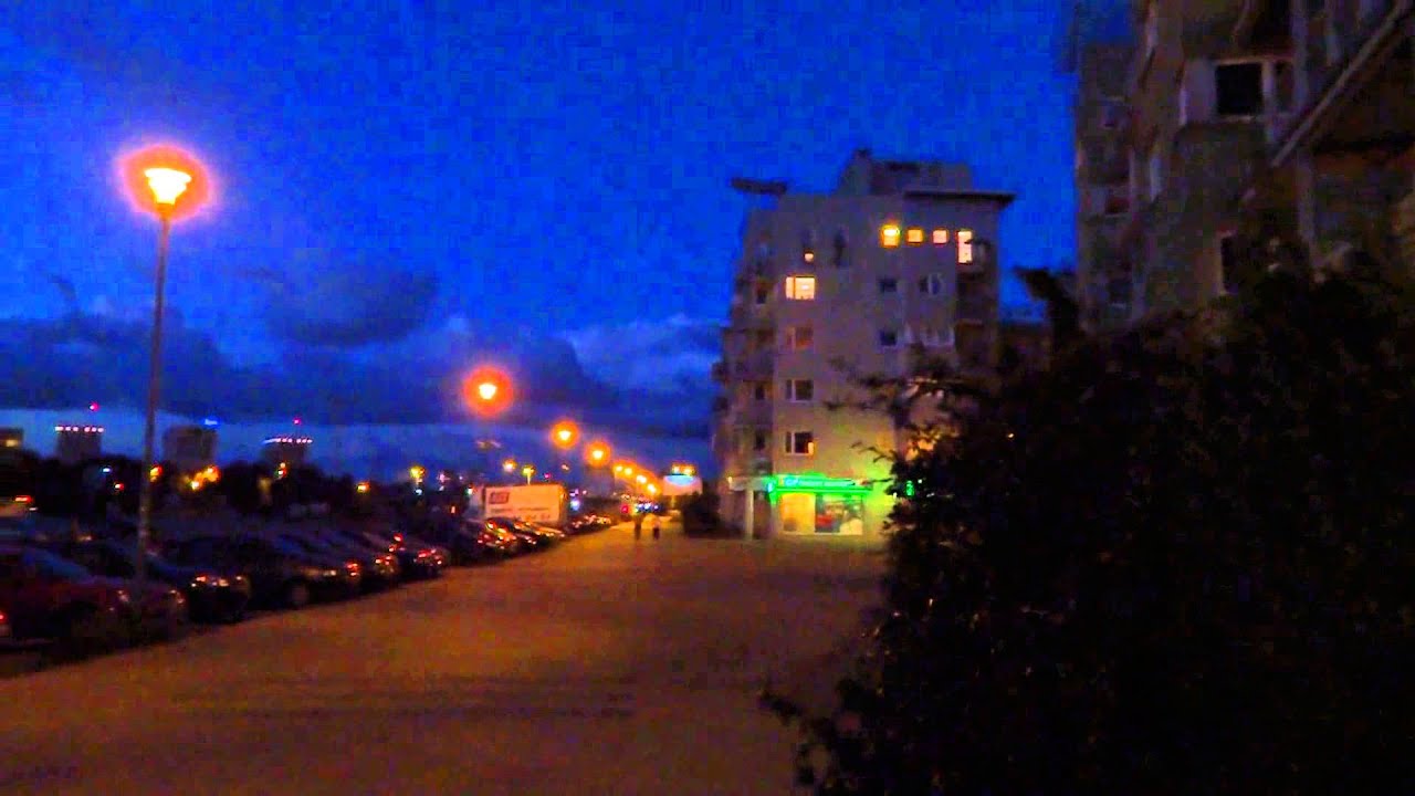 Sony Cyber-shot DSC-WX60 filming test after the sunset