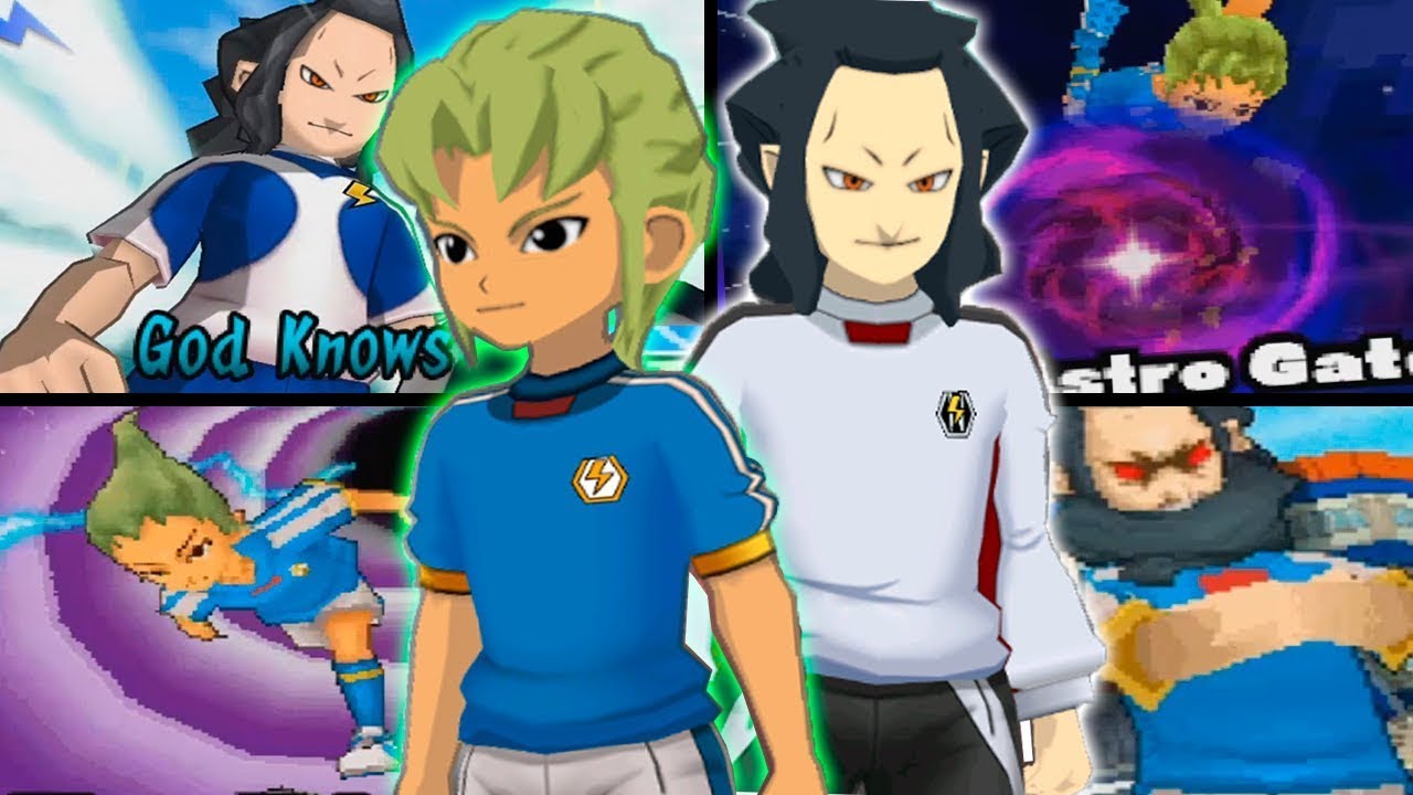 Midorikawa and Saginuma (Jordan and Dave) | All Hissatsu Techniques | Inazuma eleven Games