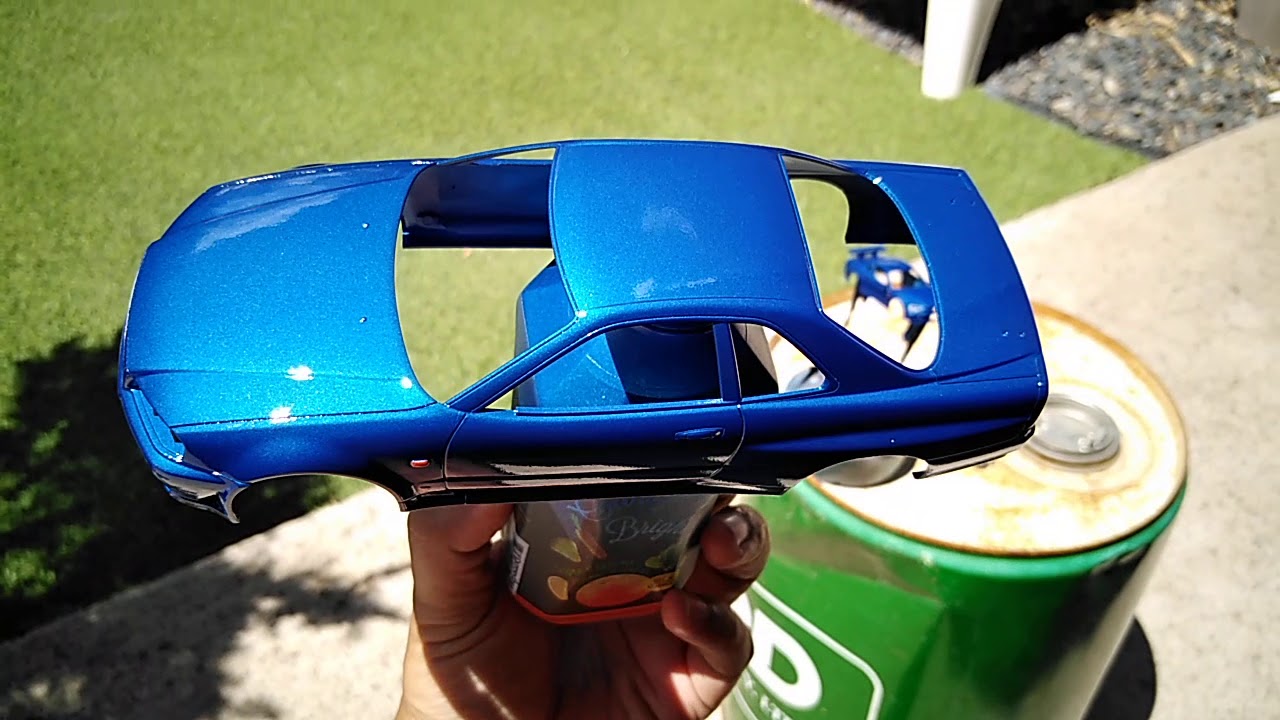 SKYLINE​ R34.​  TS-50.tamiya color