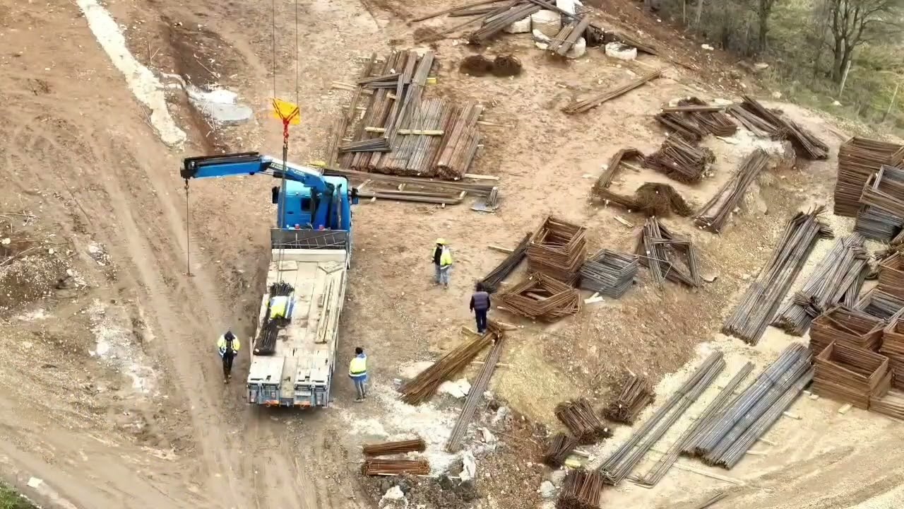 Imagini santierul Nadaselu-Mihaiesti Autostrada Transilvania.