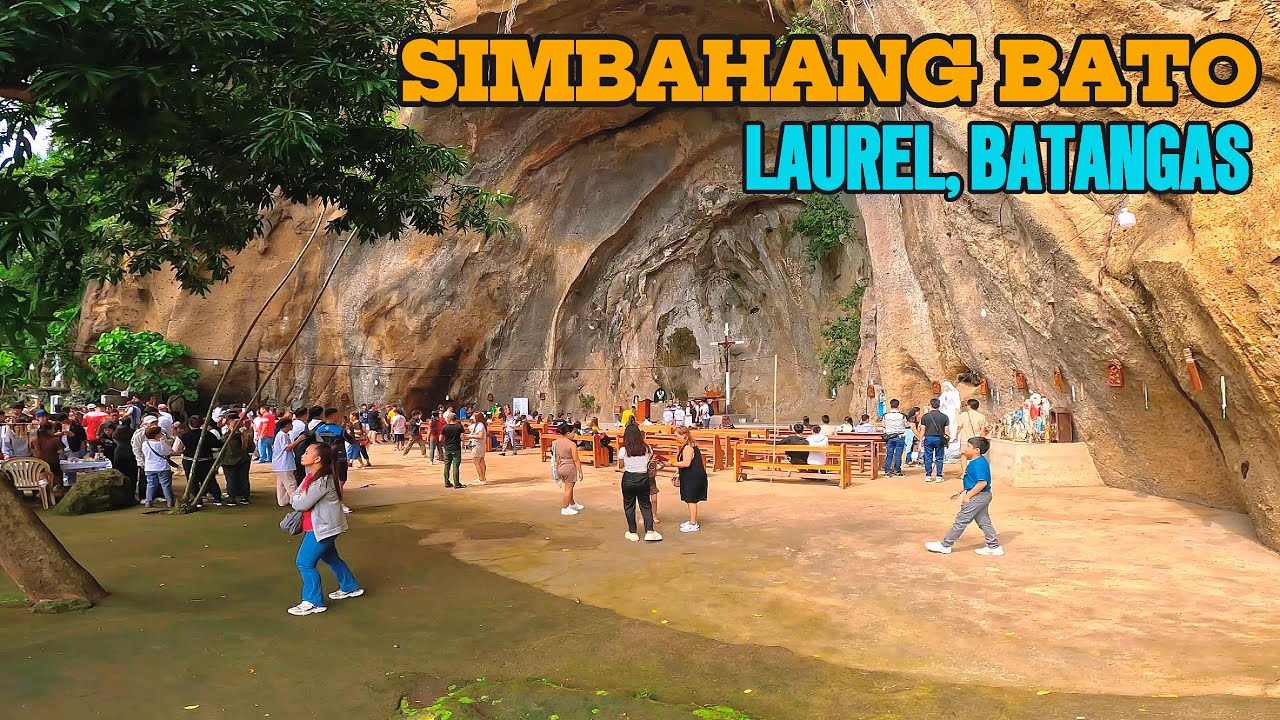 Simbahang Bato, Laurel Batangas | via. BLACKWALL | Vlog no. 25-35