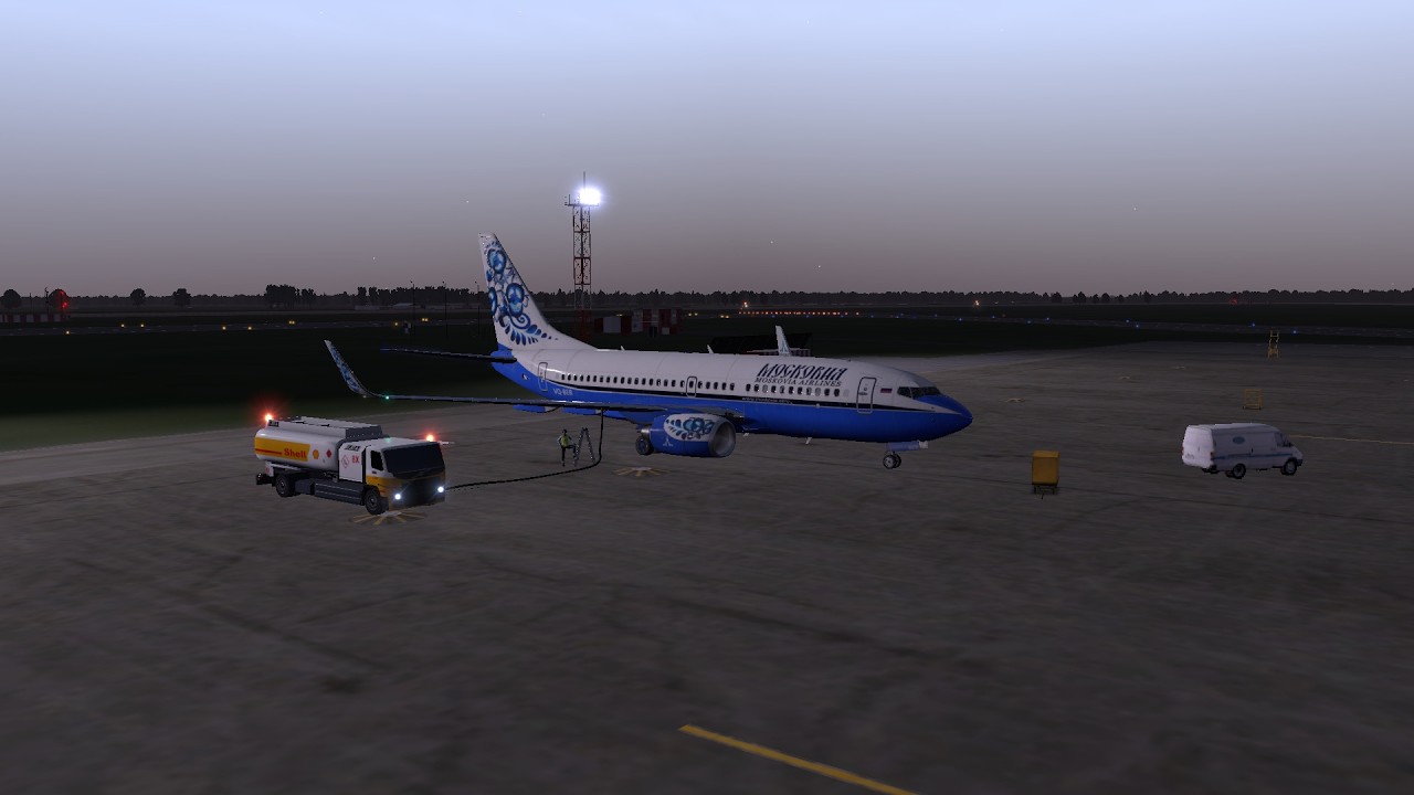 X-PLANE 11 | Boeing 737-700 Взлет из аэропорта Толмачево