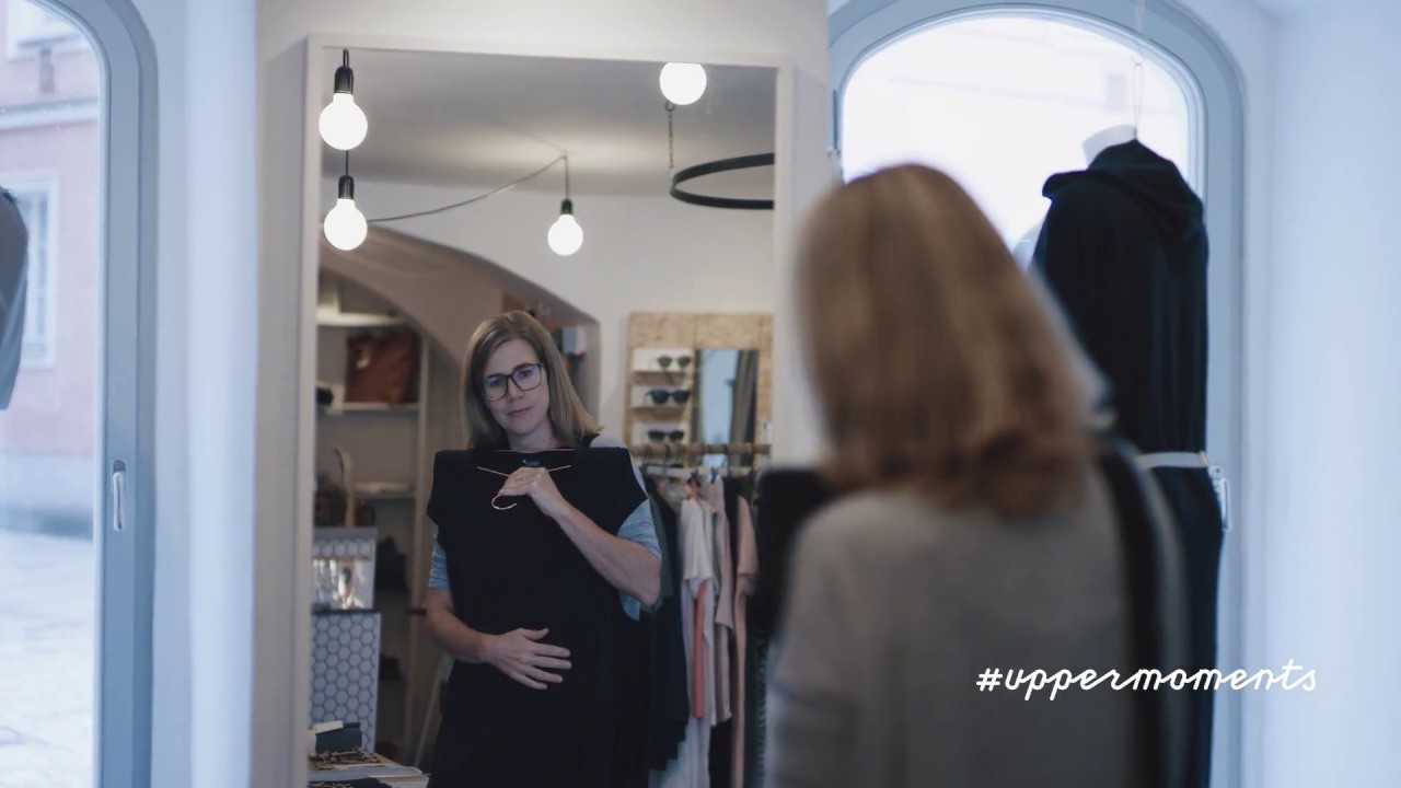 #uppermoments beim Einkaufen in Linz