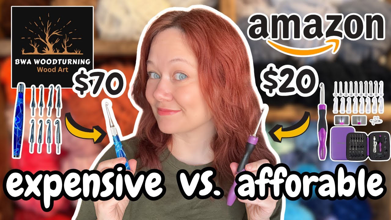 Testing Expensive vs Affordable Interchangeable Crochet Hooks
