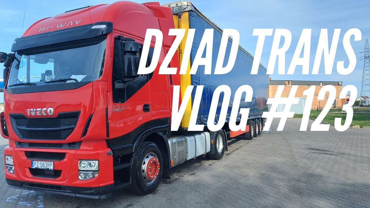 Dziad Trans Vlog #123 | Szybki kurs Iveco, myjnia i trochę stresu przy sobocie | Kierowca ciężarówki
