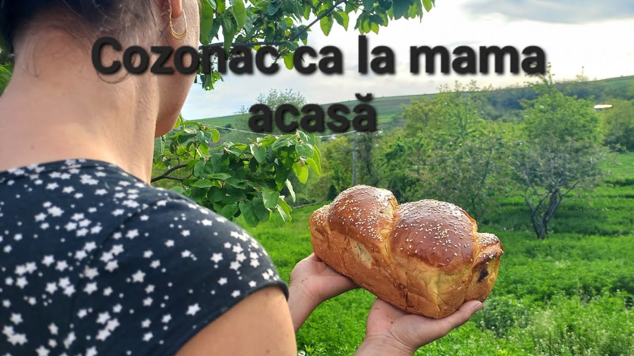 Reteta de cozonac pentru Paste