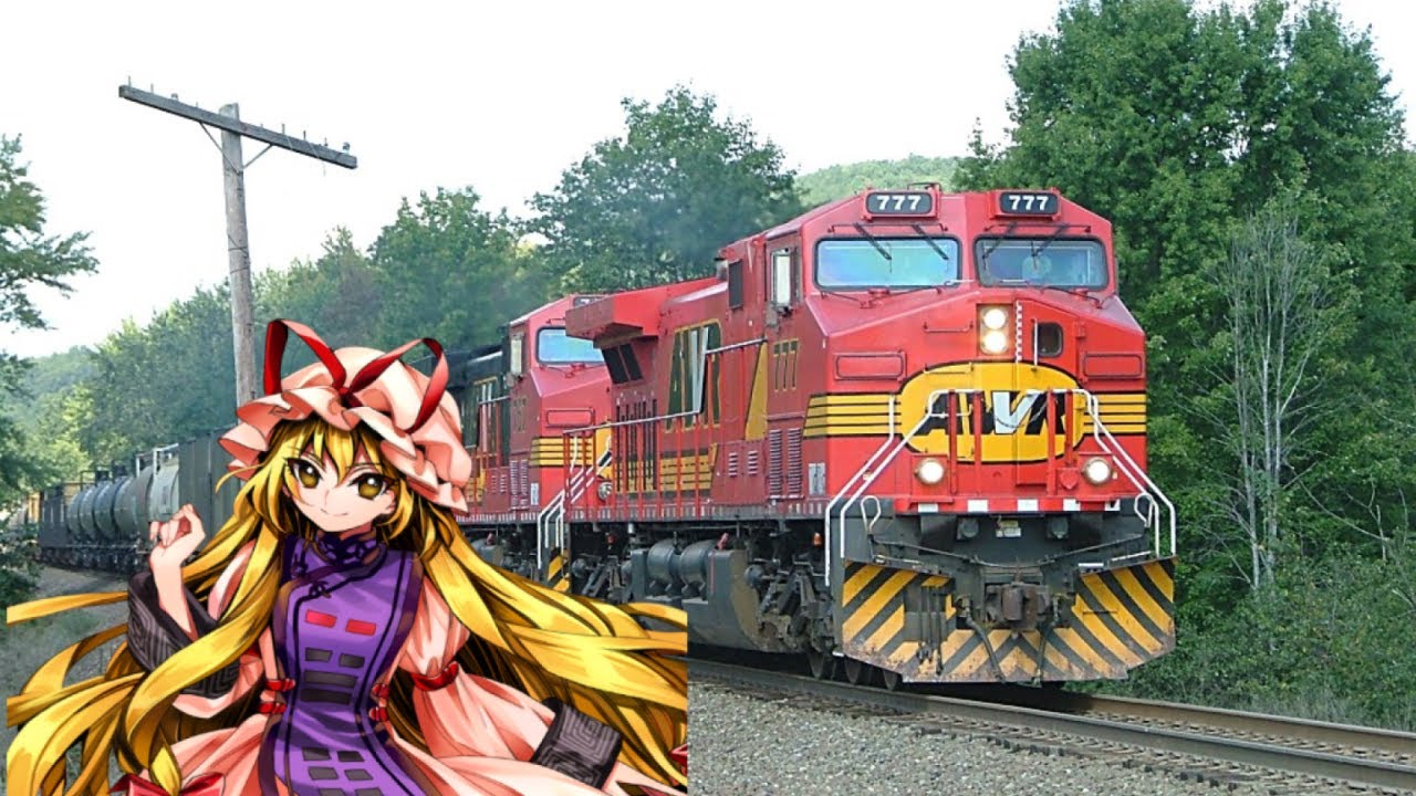 When Yukari's theme kicks in but you're trying to get a train through Stanton Curve