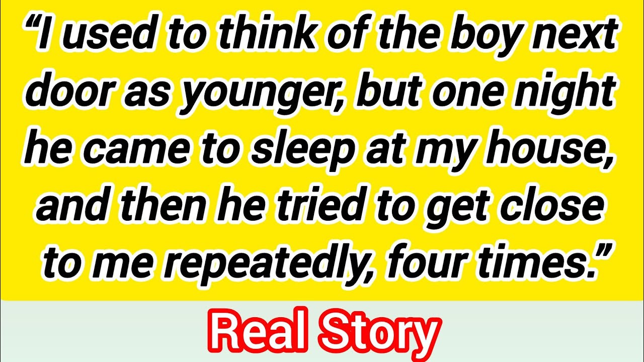 One Night He Came To Sleep, And Then He Tried To Get Close To Me Repeatedly | English Love Story