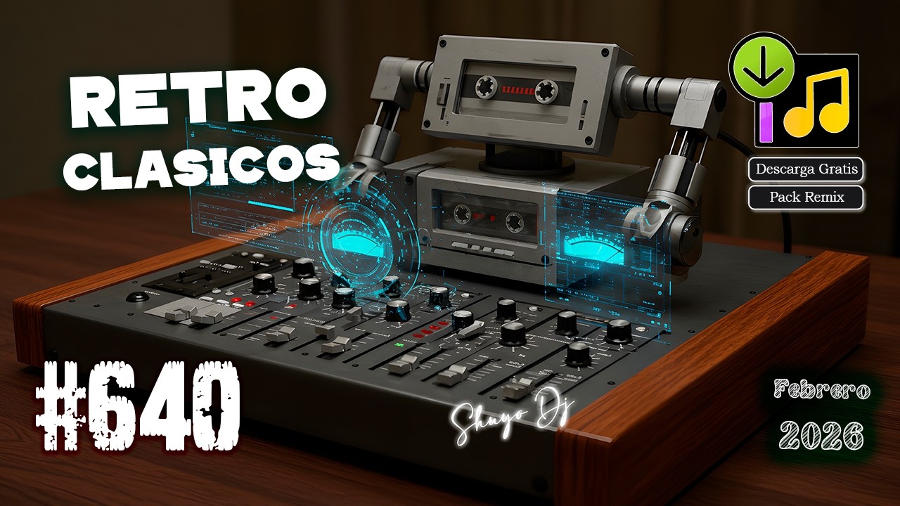 Retro Clasicos Pack Remix #.640 Febrero 2026 (Descarga Gratis)
