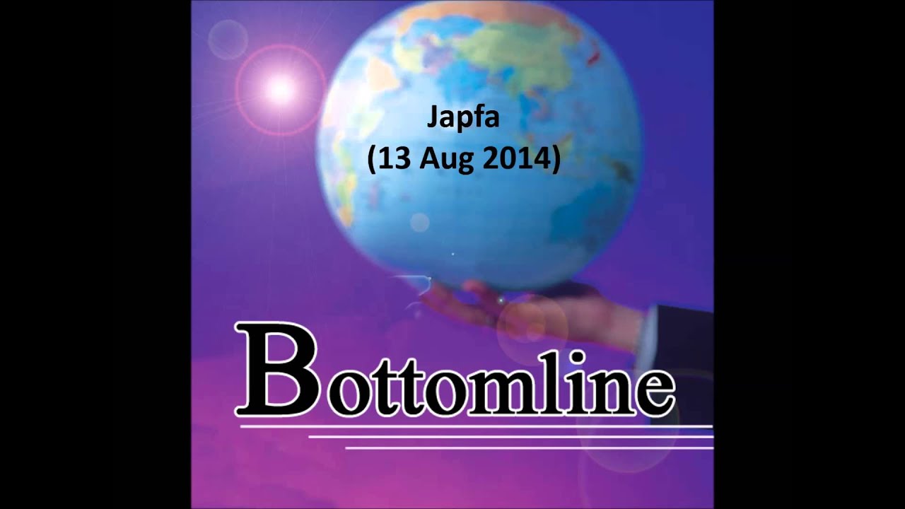 938LIVE Bottomline - Japfa (13 Aug 2014)