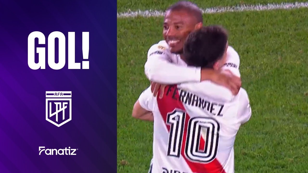 Gol de Nicol&aacute;s de la Cruz | River 1-0 Col&oacute;n | LPF #TorneoBinance Fecha 23