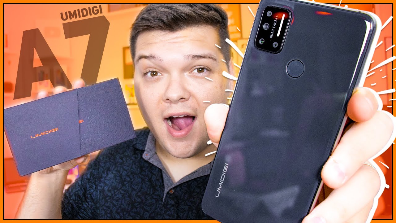UMIDIGI A7 - BOM, BONITO E BARATO - APENAS R$ 500,00! E CHEGOU SEM TAXAS!! Unboxing